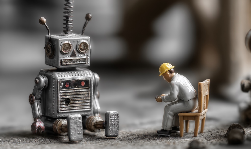 AI can think but humans must click